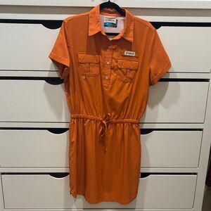 Magellan Outdoors Orange Mini Dress